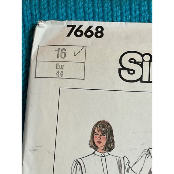 Simplicity sewing pattern  7668 skirt midi A line - Picture 2 of 5